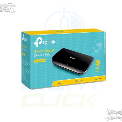 TP-Link 8 Port Gigabit Ethernet Network Switch | Unmanaged (TL-SG1008D)