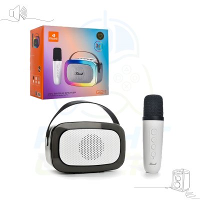 Kisonli Bluetooth Speaker with Microphone G21