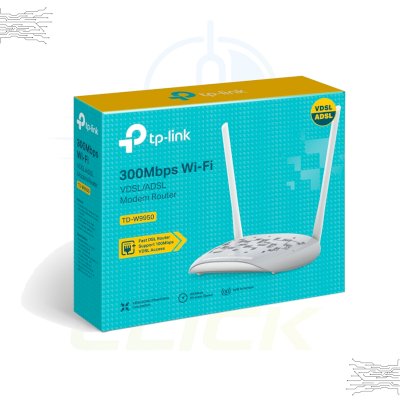 TP-LINK MODEM TD-W9950 2 ANT ADSL/VDSL 300MBPS