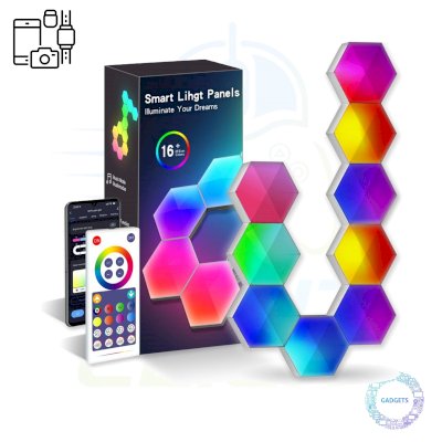 Hexagon 10-Pieces Smart RGB Panels